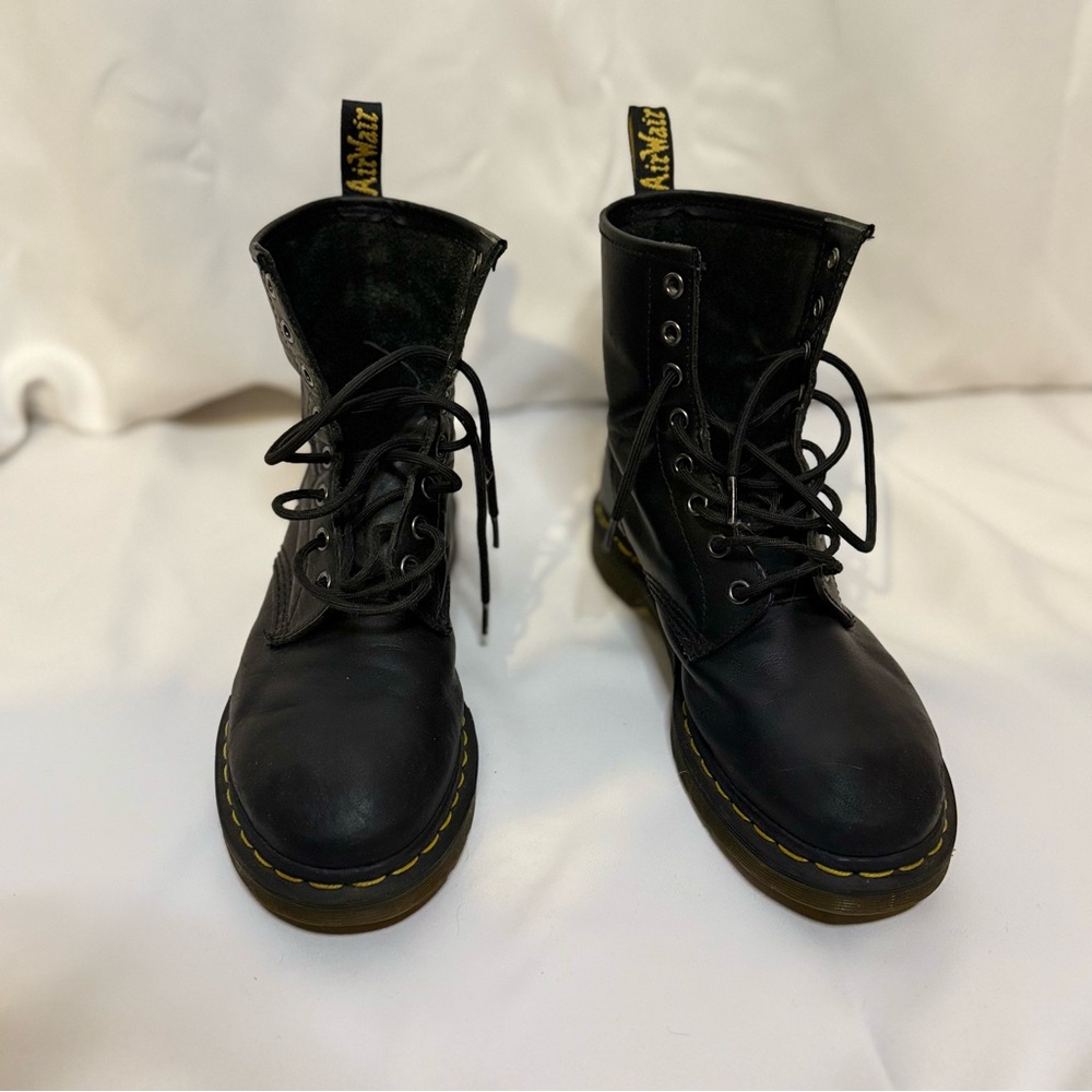 Dr. Martens Black Leather Boots